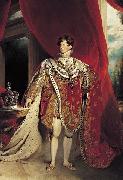 Coronation portrait of George IV